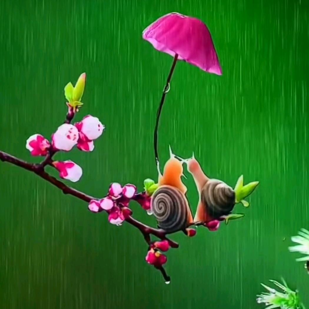 绿草新芽