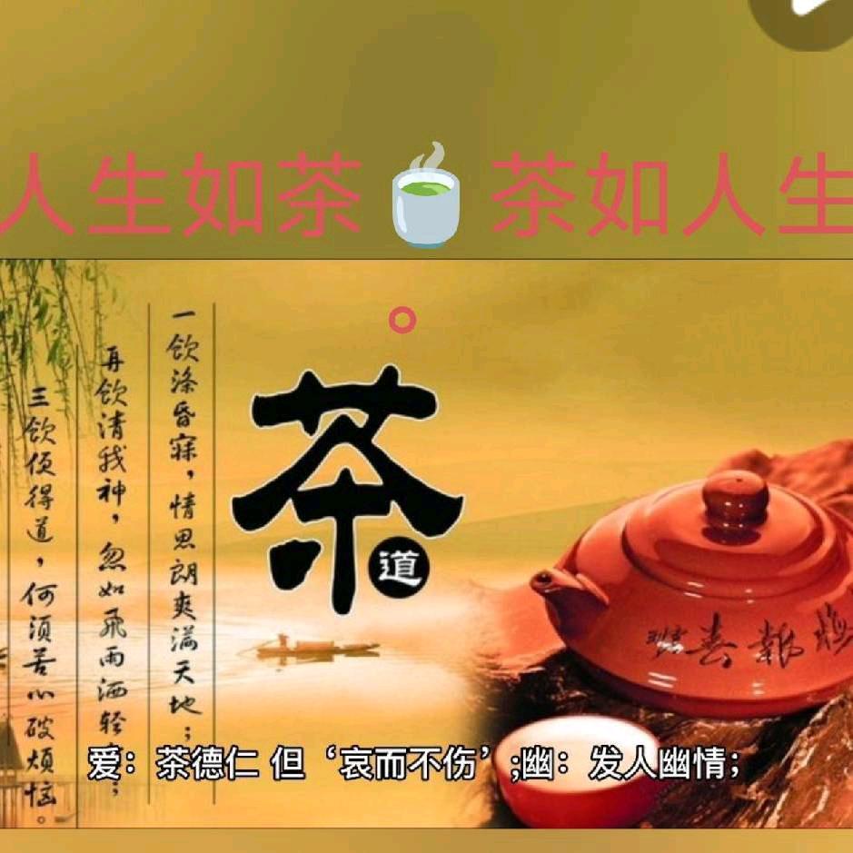 人生如茶🍵茶如人生