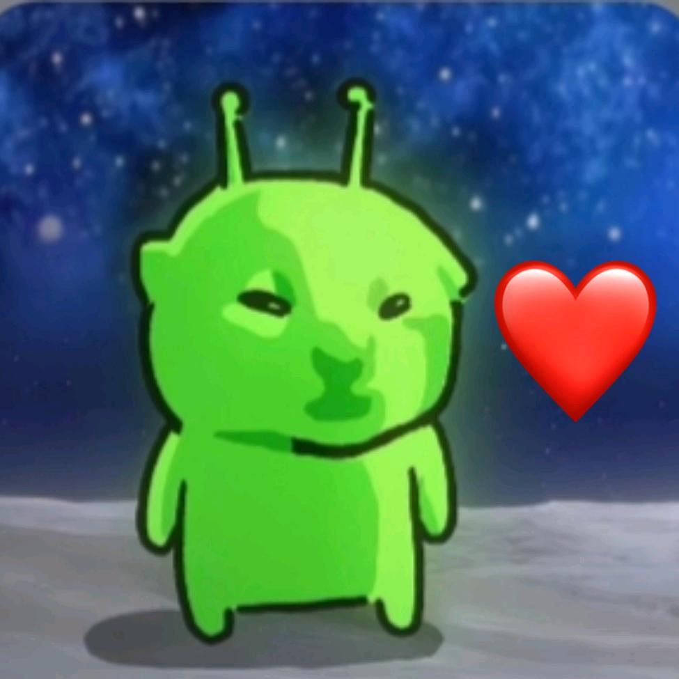 养眼泡泡绿星人