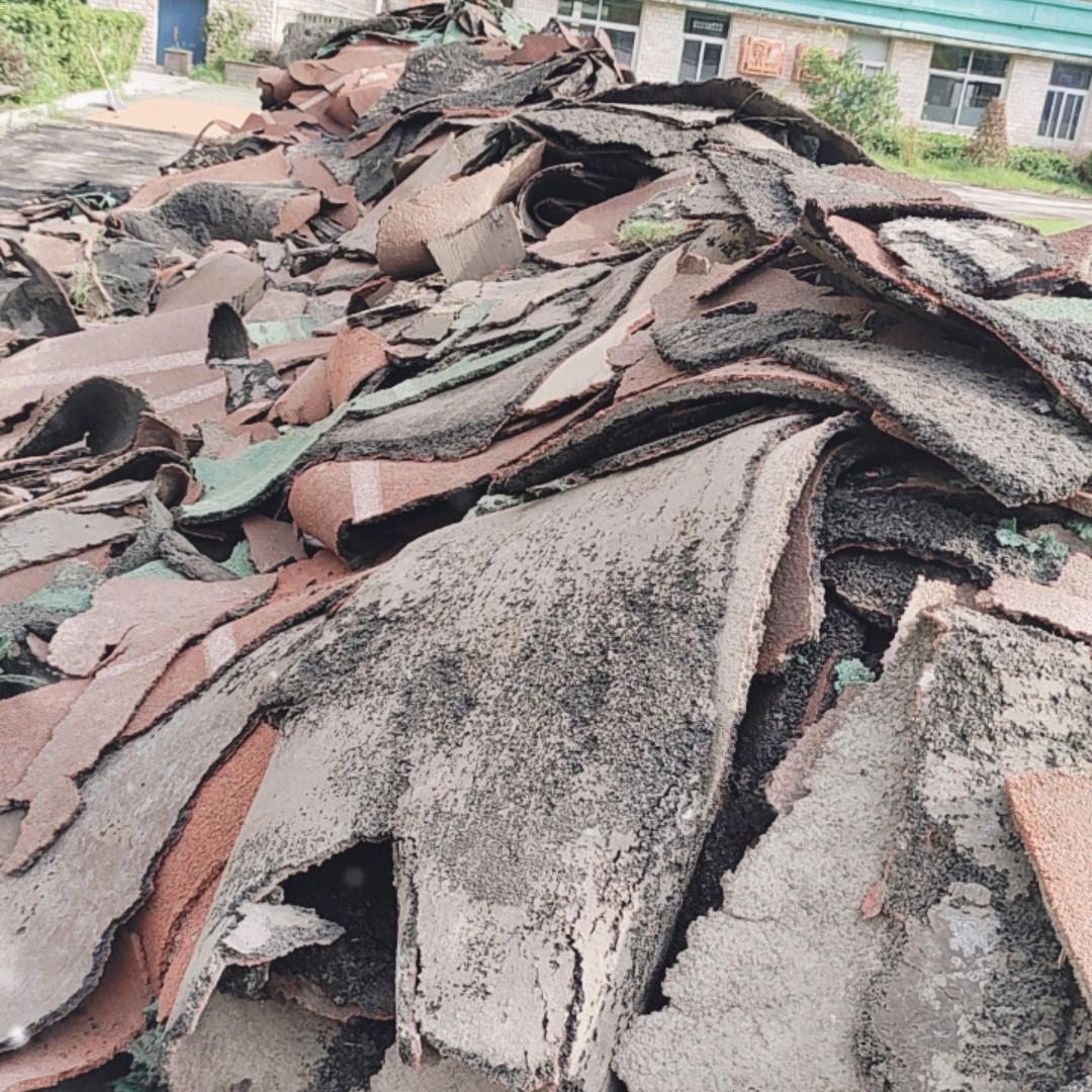 全国塑胶跑道回收 铲除打磨