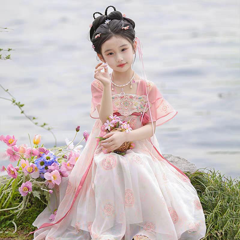 海月镜花童装汉服