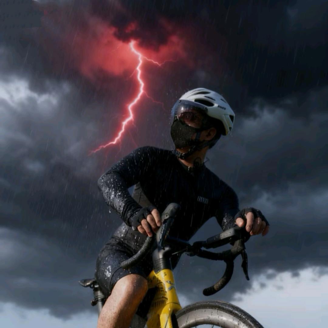 雨地里晒太阳