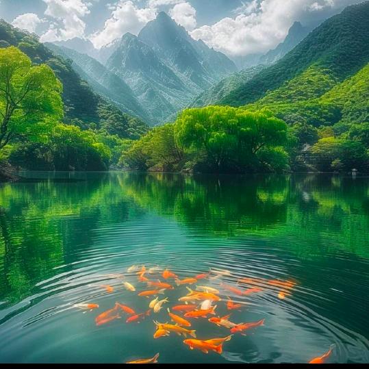 锦鲤附体好运连连