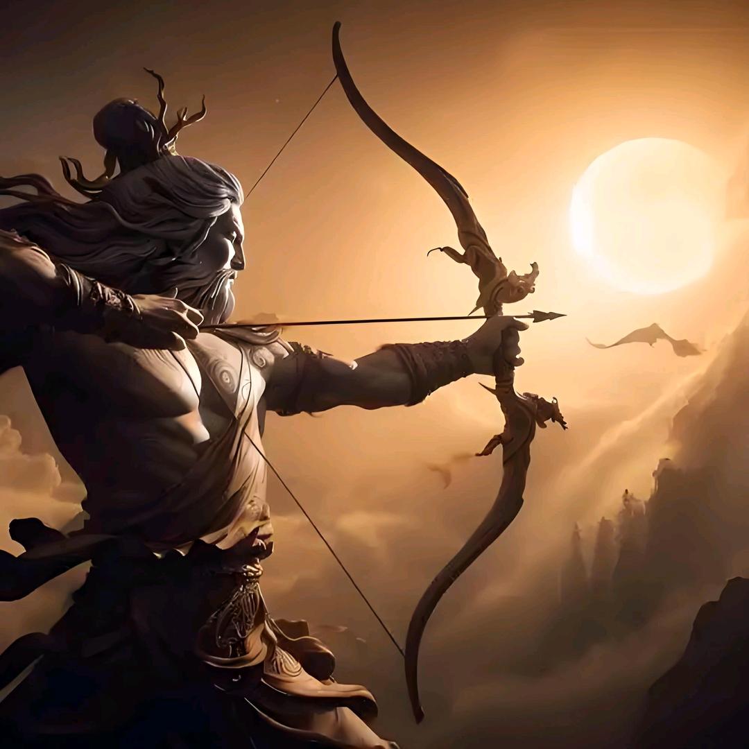 弯弓长箭射苍穹