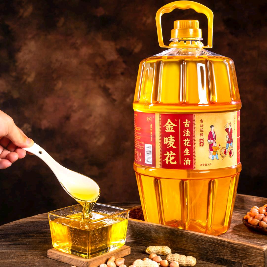 金唛花古法花生油
