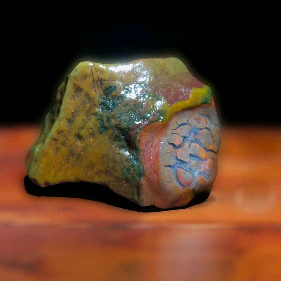 杨帆赏石