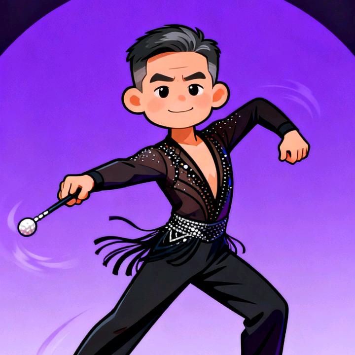 体育舞蹈の老张