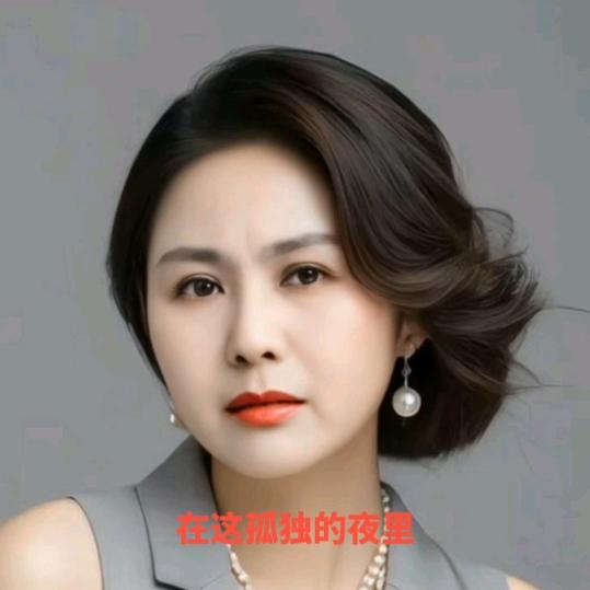 坚强的单身女人。