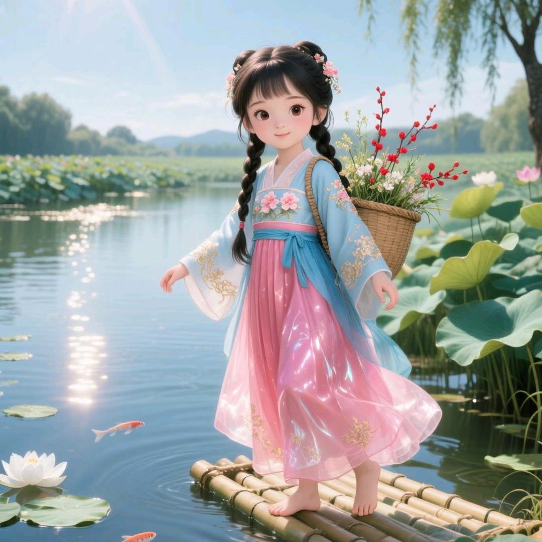 静看花开花落