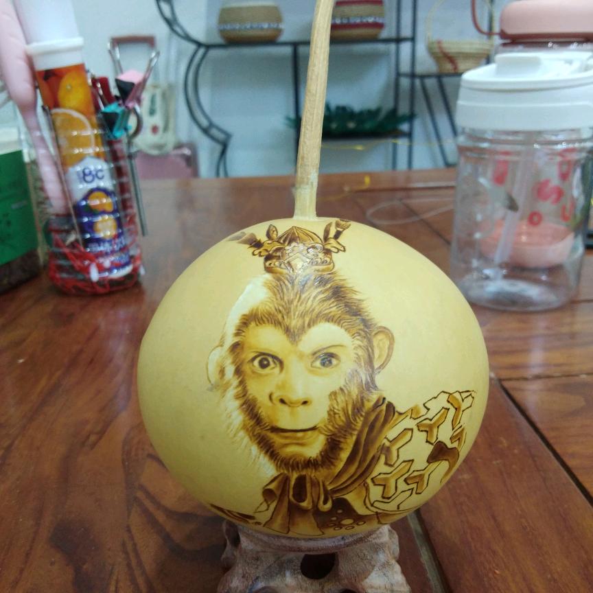 葫芦烙画，冯少