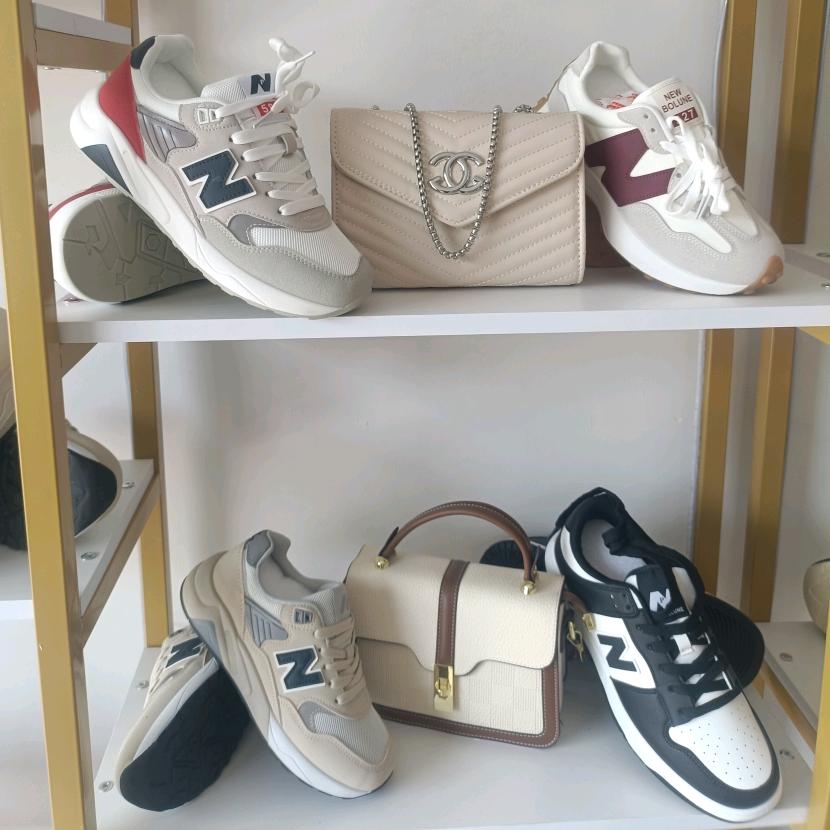 品牌鞋箱包折扣店，连子。