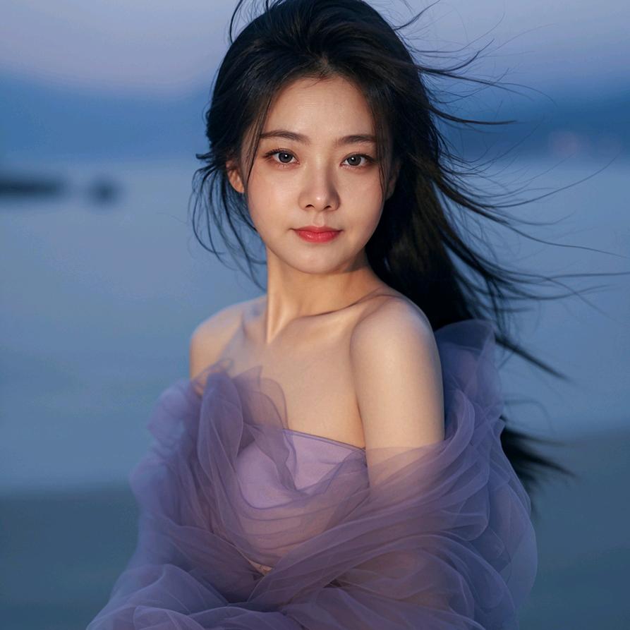 海是天的倒影。