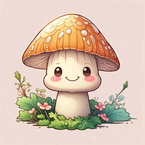 一个蘑菇头🍄