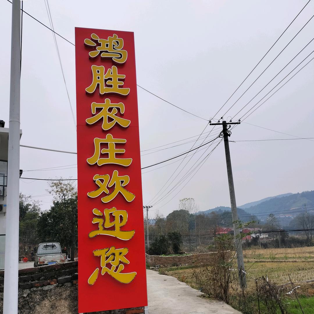 鸿胜农庄(●°u°●) 」