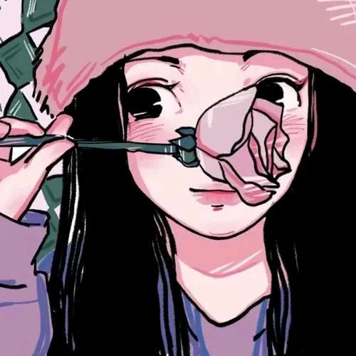 猪猪女孩的美甲