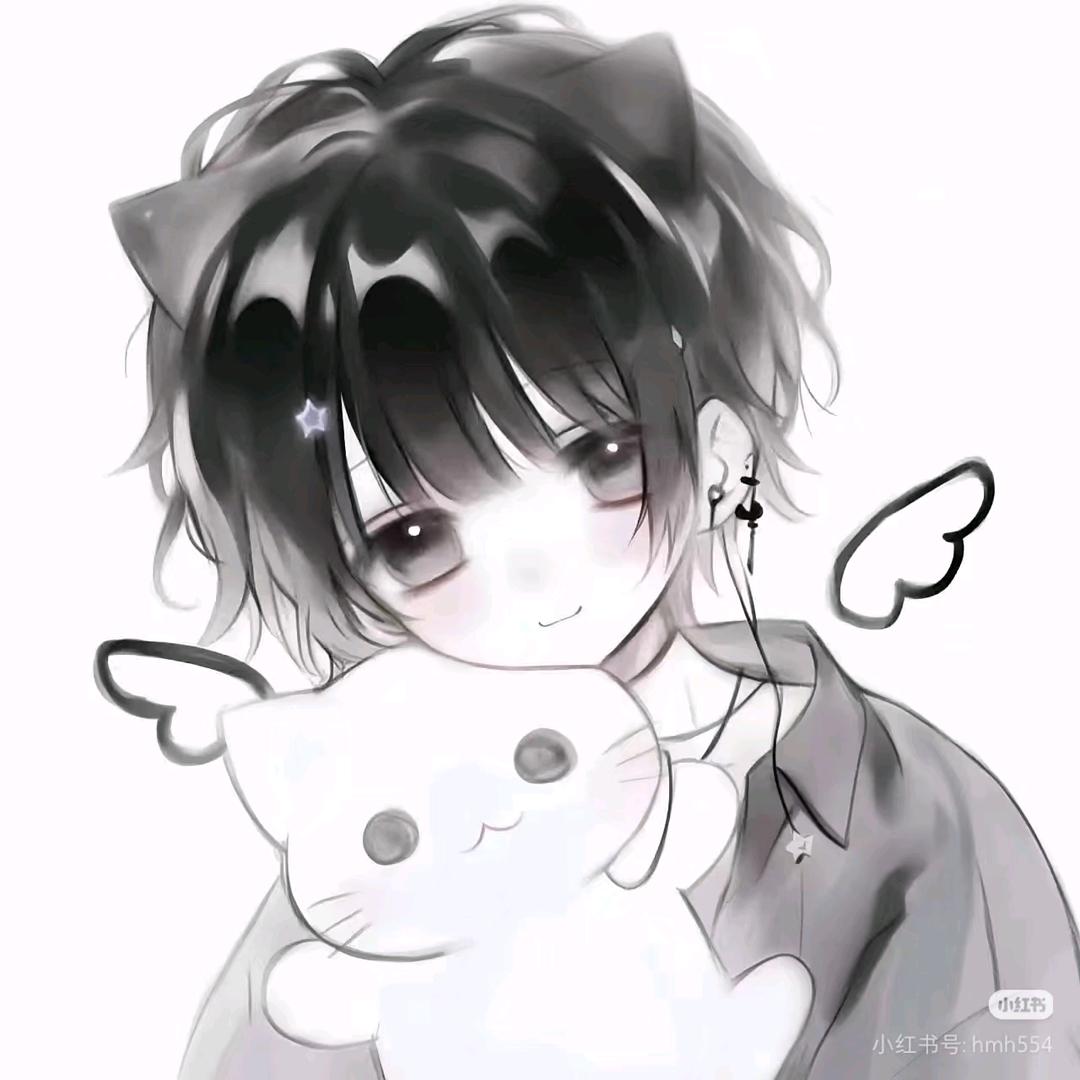 小猫拿手枪给盲人说是吹风机