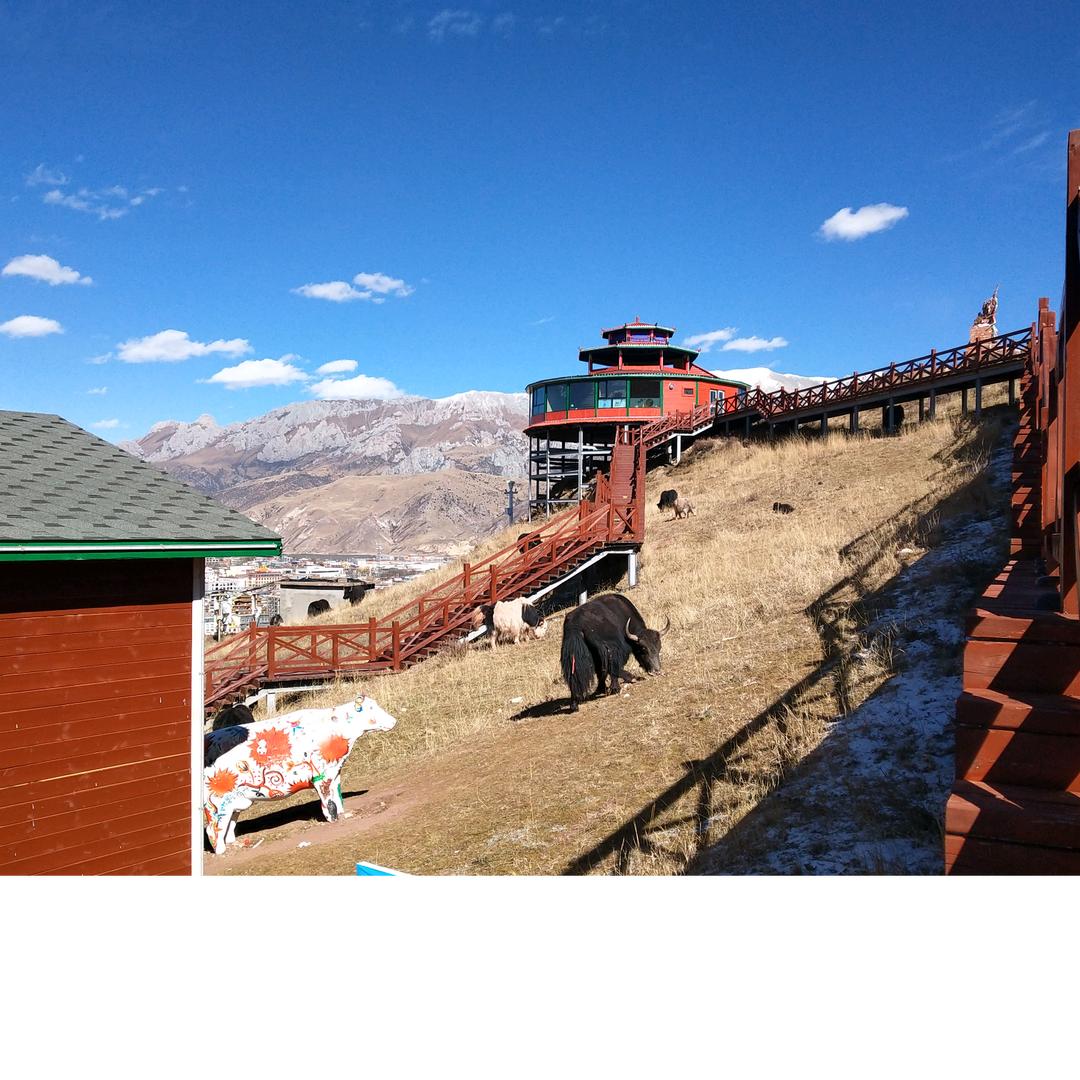 诺布岭山庄，观景台