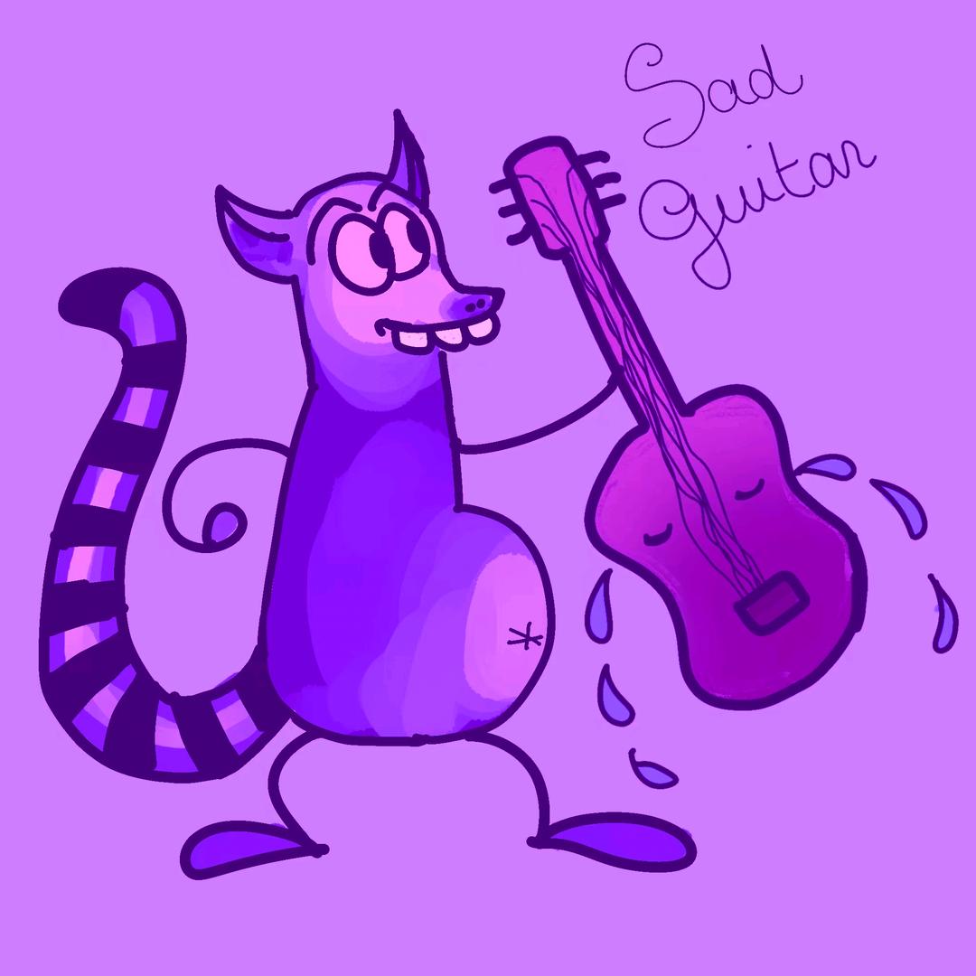 悲伤guitar（学英语版）