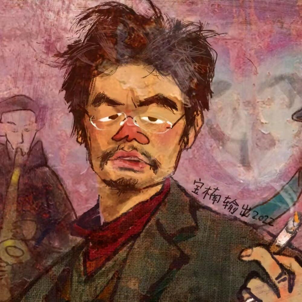 背娃老者