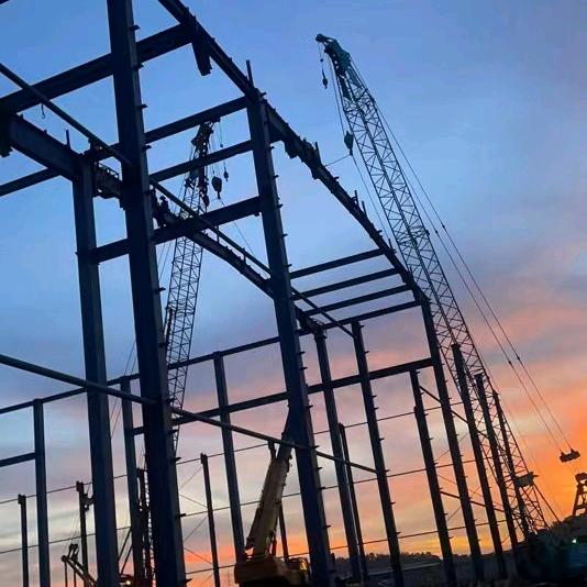 云尚钢结构，彩钢安装