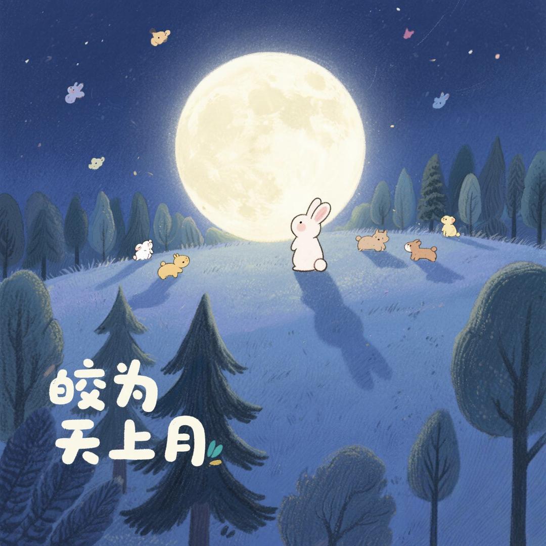 皎为天上月