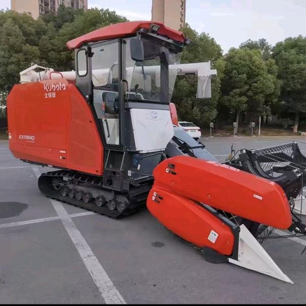 豫南赵哥，收割团队，履带机