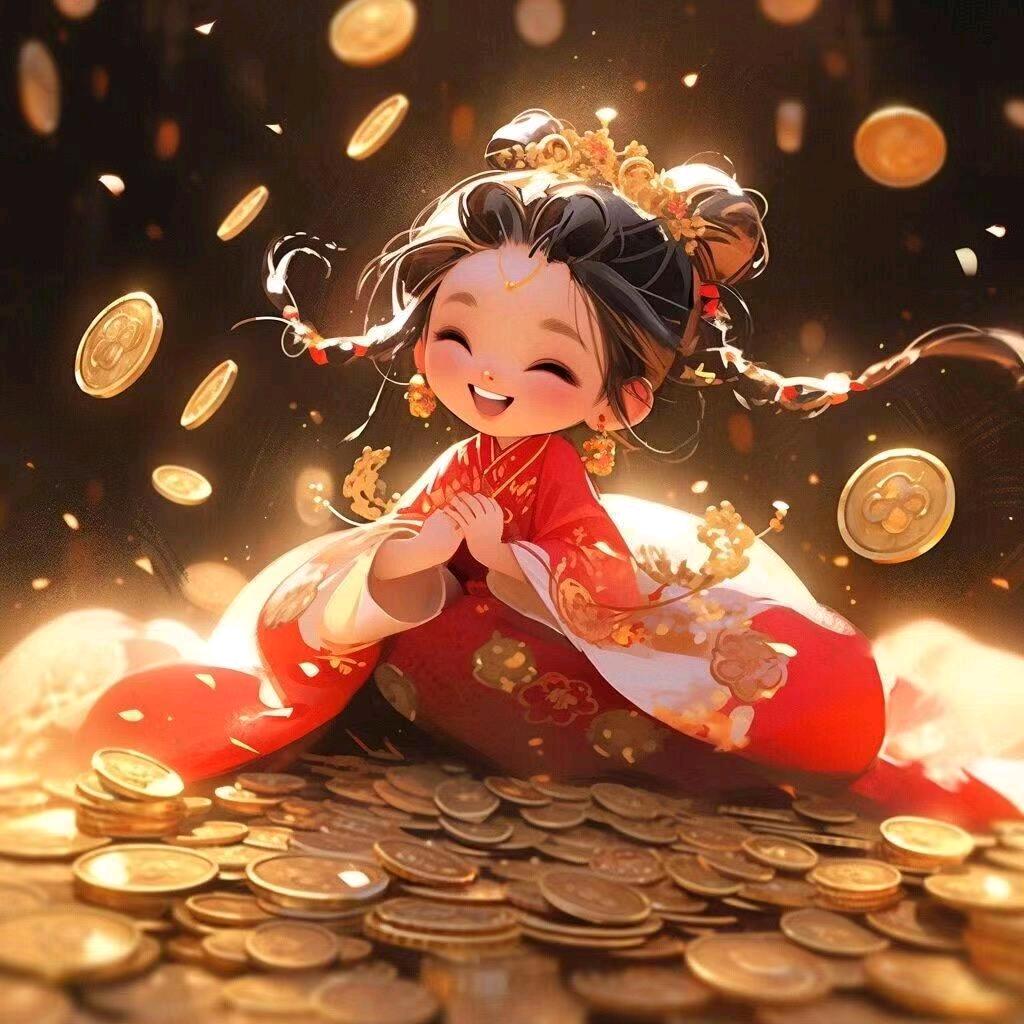 财神爷宠着的小宝贝