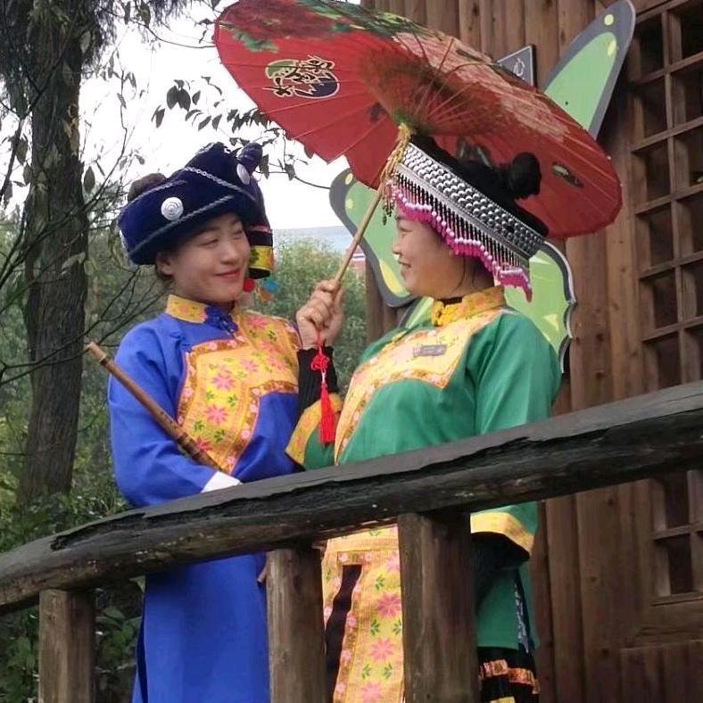 霞姐姐#大黑洞景区