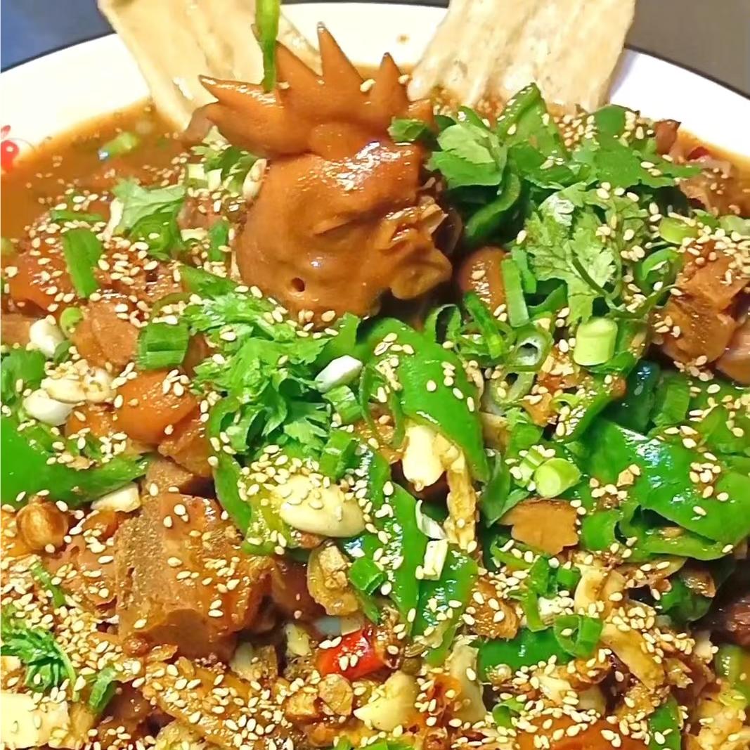 地摊炒鸡