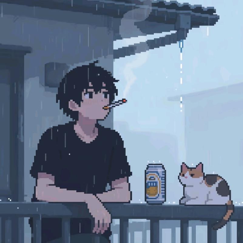 青   於
