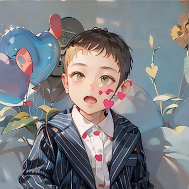 抬头望月