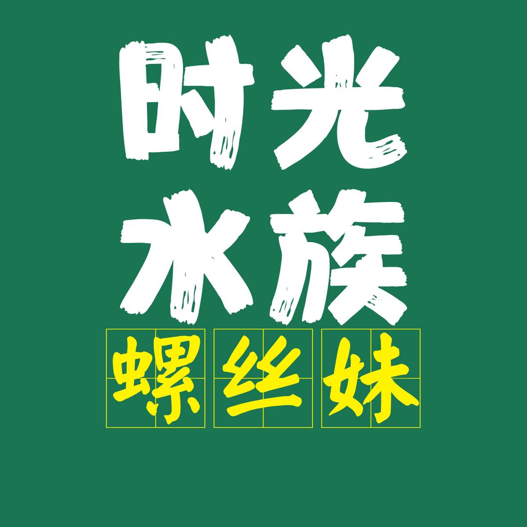 时光水族-螺丝妹🔩