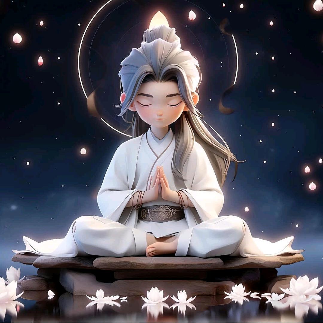 一盏青灯燃经卷