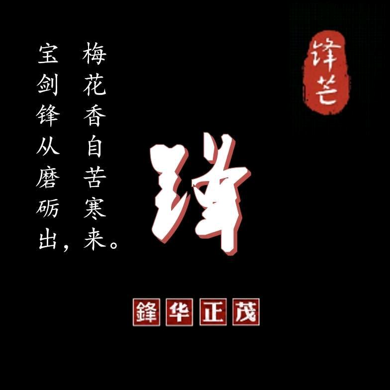 锋华正茂