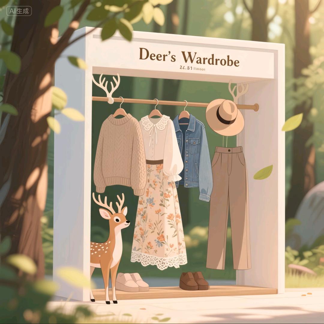 小鹿の女装衣橱
