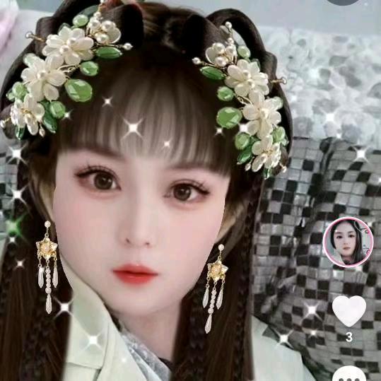 开心。