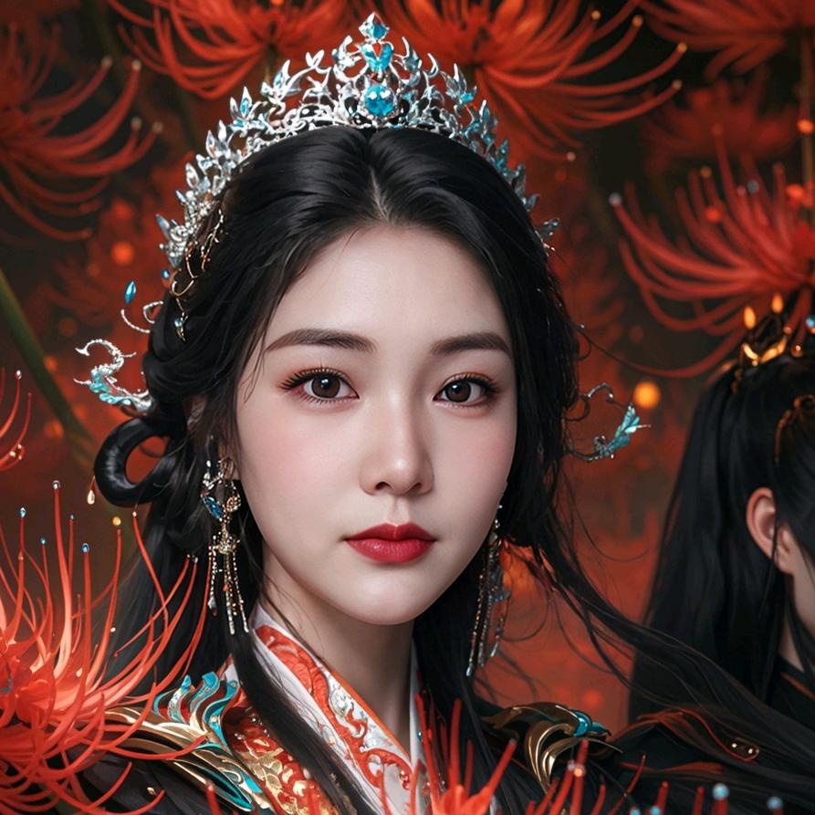 彼岸花开身上纹，从此再无意中人