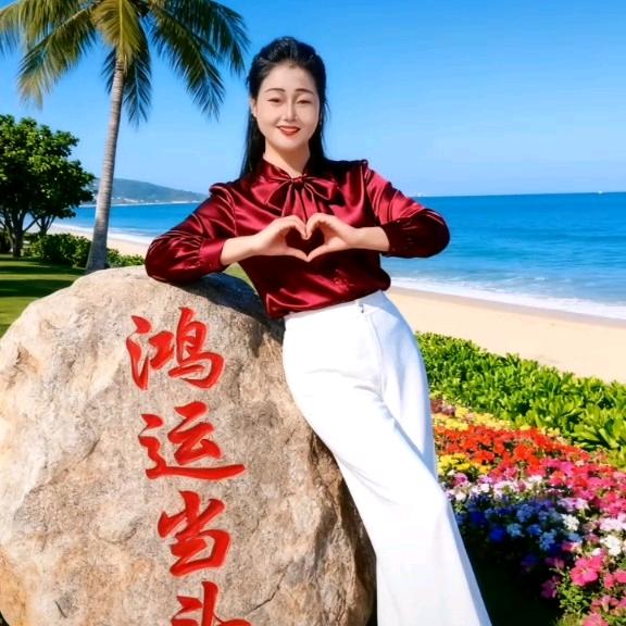 雨后的彩虹。