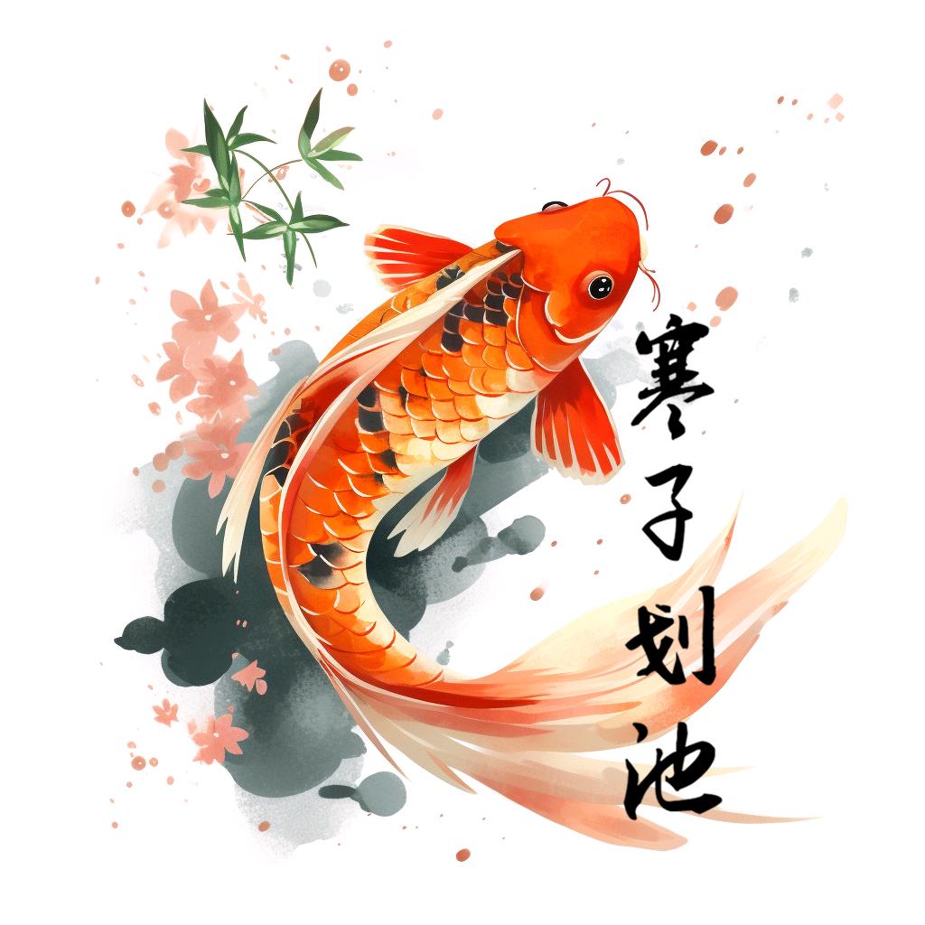 寒子划池(锦鲤鱼池设计）
