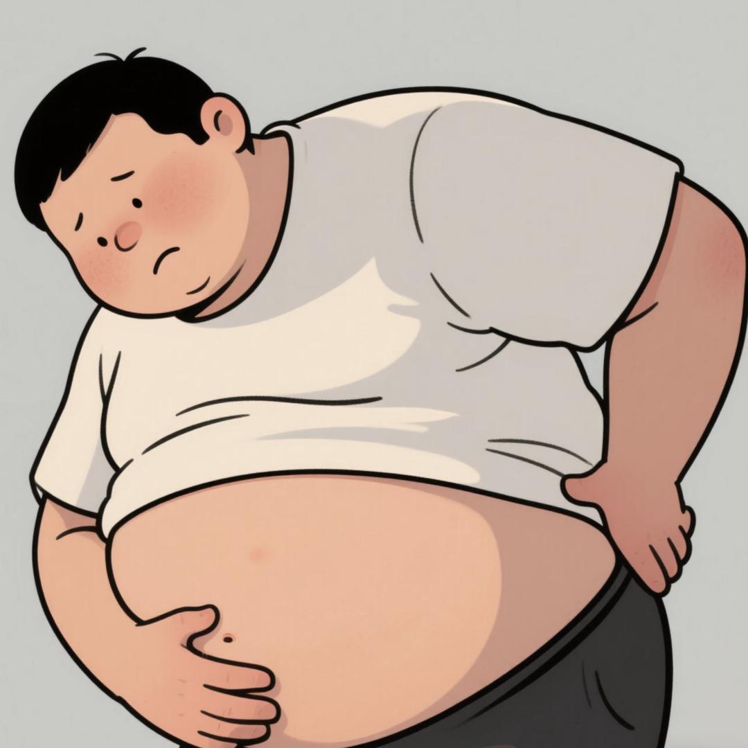 一块腹肌的福克斯