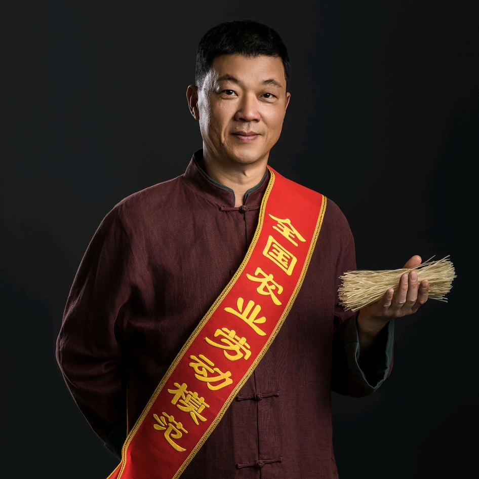 做红薯粉条的非遗传承人孙继周