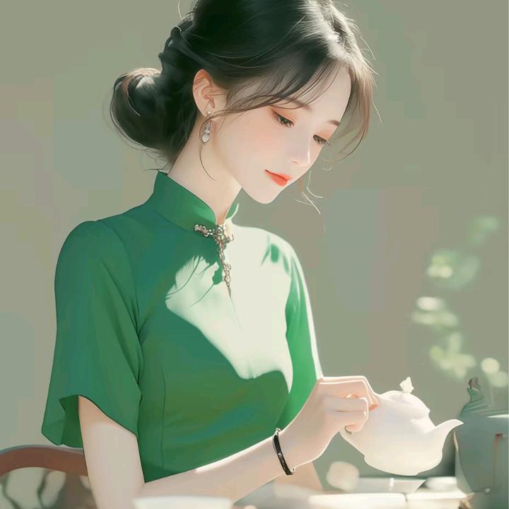 淡雅独秀