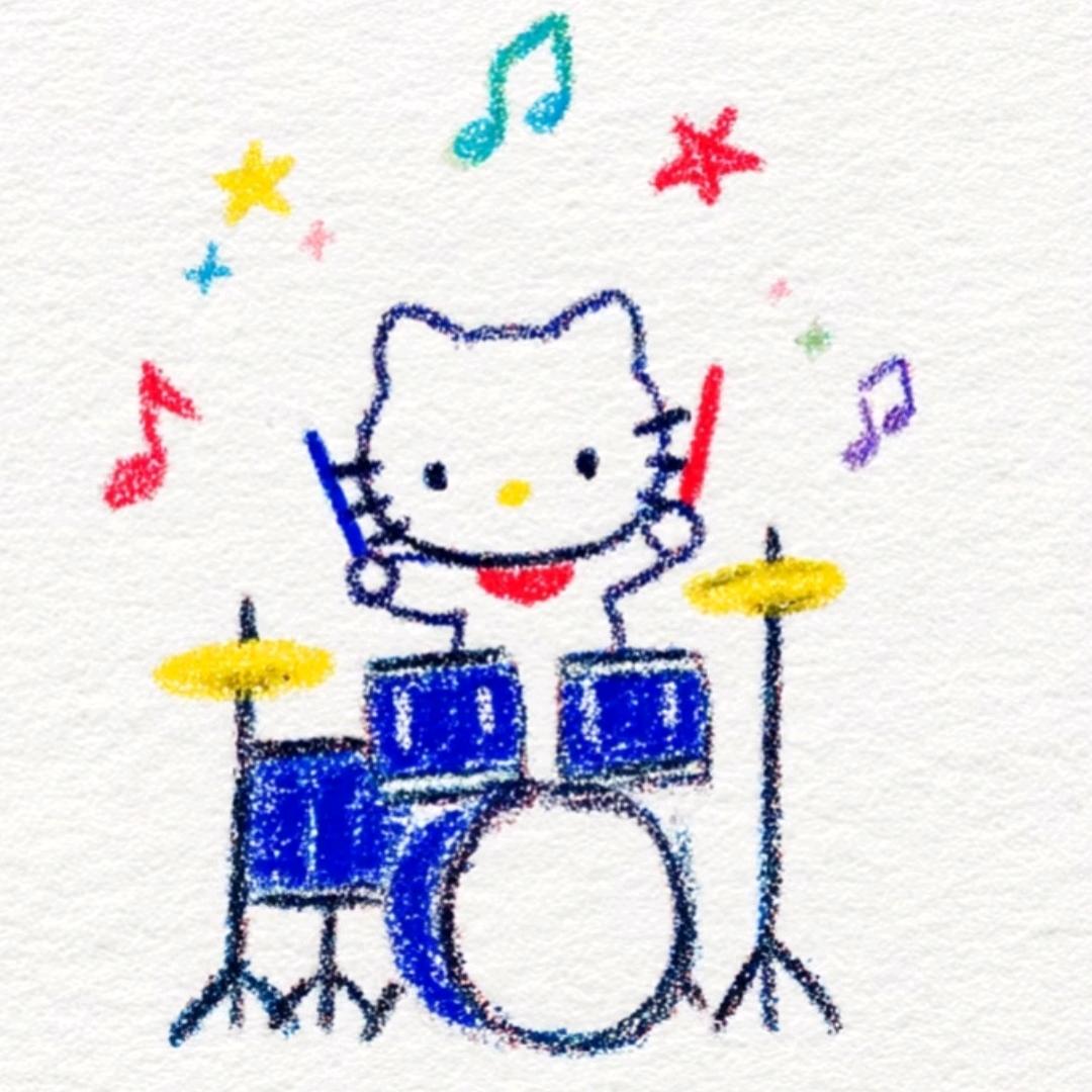 别忘了练琴🥁