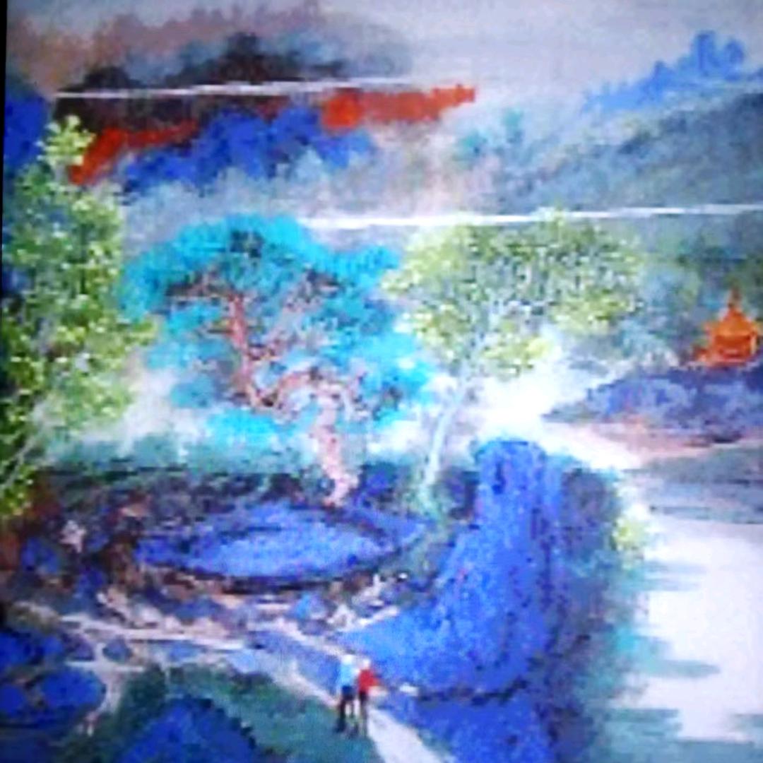 也晴雨石书画