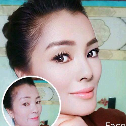 抬头微笑
