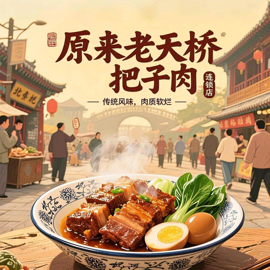 原来老天桥把子肉（长城路店）