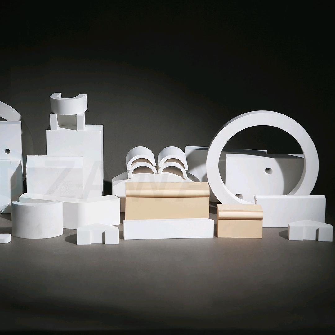 中泽氧化铝 ZTA 氧化锆陶瓷衬板厂家