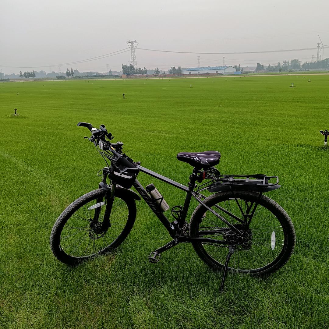 大漠飞雪（爱骑行）