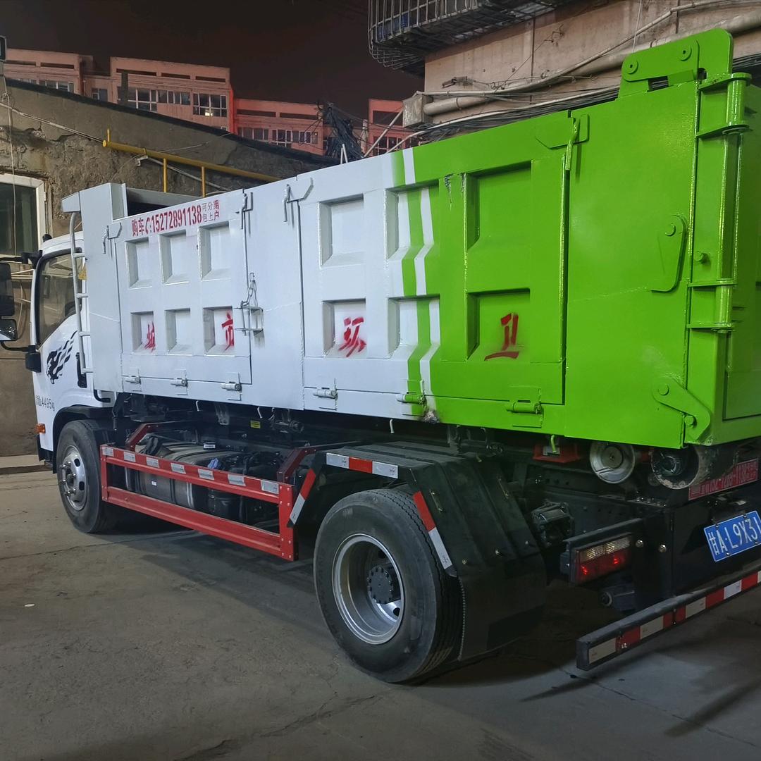 小唐落地车垃圾清运12方超大箱子