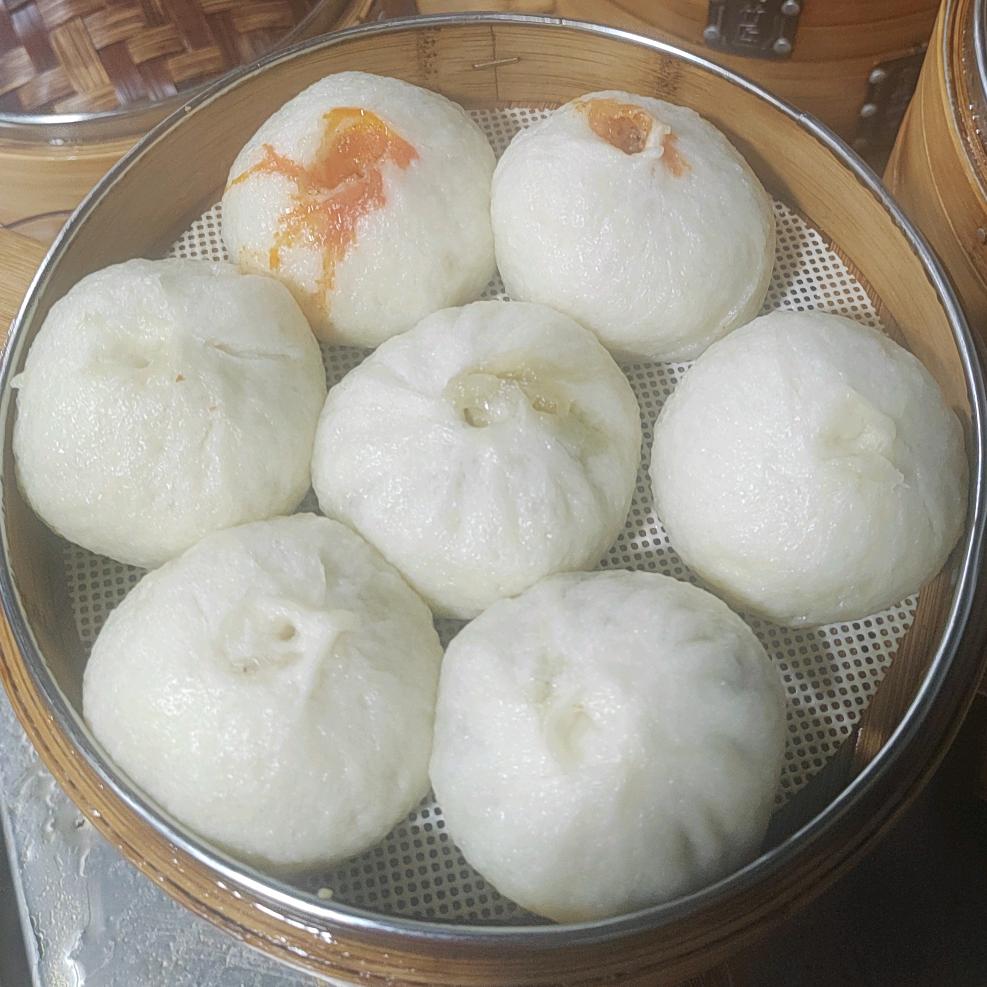 爆汁老面炒馅包